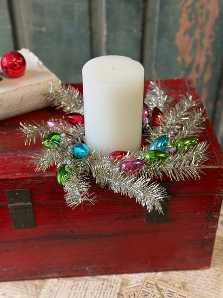 Tinsel Town Candle Ring | 6.5