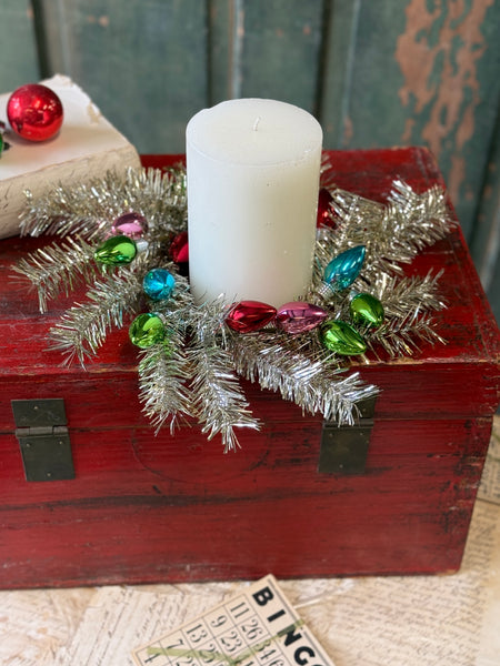 Tinsel Town Candle Ring | 6.5