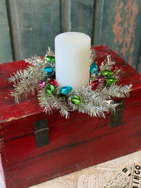 Tinsel Town Candle Ring | 6.5