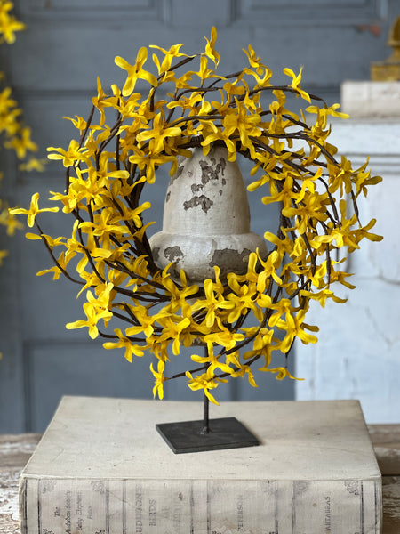 Sunrise Forsythia Candle Ring | 12" | NOT CURRENTLY IN STOCK - ETA December