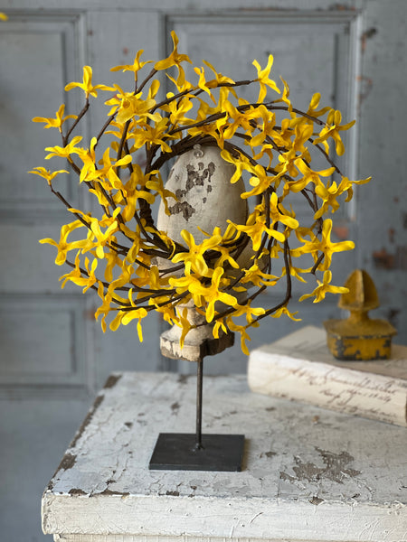 Sunrise Forsythia Candle Ring | 10" | NOT CURRENTLY IN STOCK - ETA December