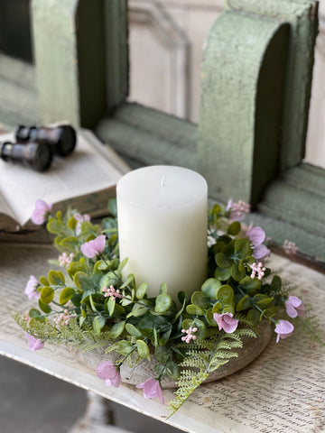 Castaway Blooms Candle Ring | 10" | NOT CURRENTLY IN STOCK - Spring 2026