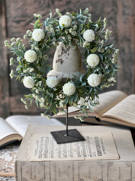 Wicklow Blooms Candle Ring | 10" | Cream | NOT CURRENTLY IN STOCK - Spring 2026