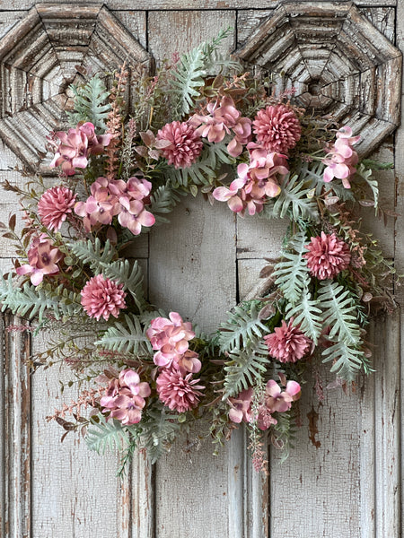 Midsummer Blooms Wreath | 24" | NOT CURRENTLY IN STOCK-New For Spring 2026!