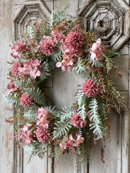 Midsummer Blooms Wreath | 24" | NOT CURRENTLY IN STOCK-New For Spring 2026!