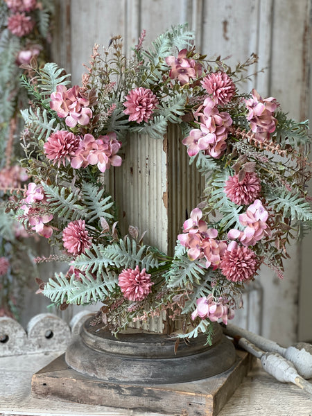 Midsummer Blooms Wreath | 24" | NOT CURRENTLY IN STOCK-New For Spring 2026!