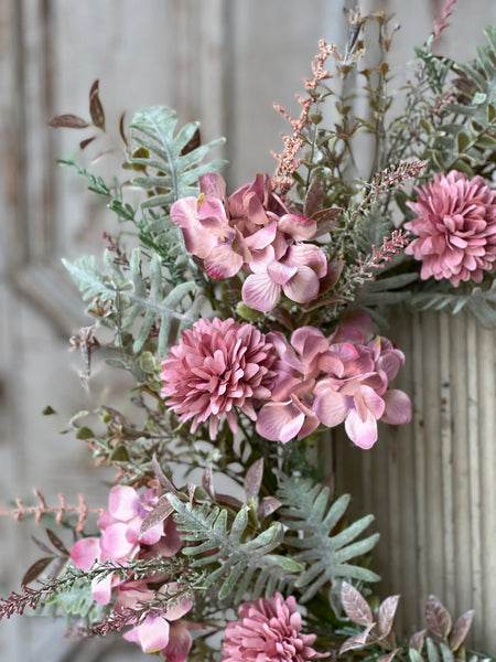 Midsummer Blooms Wreath | 24" | NOT CURRENTLY IN STOCK-New For Spring 2026!