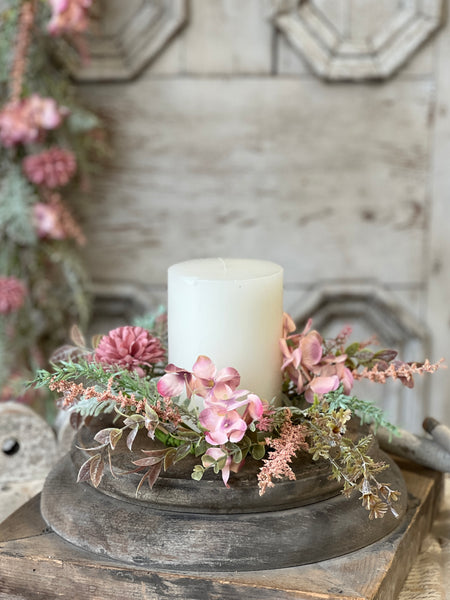 Midsummer Blooms Candle Ring | 10" | NOT CURRENTLY IN STOCK-New For Spring 2026!