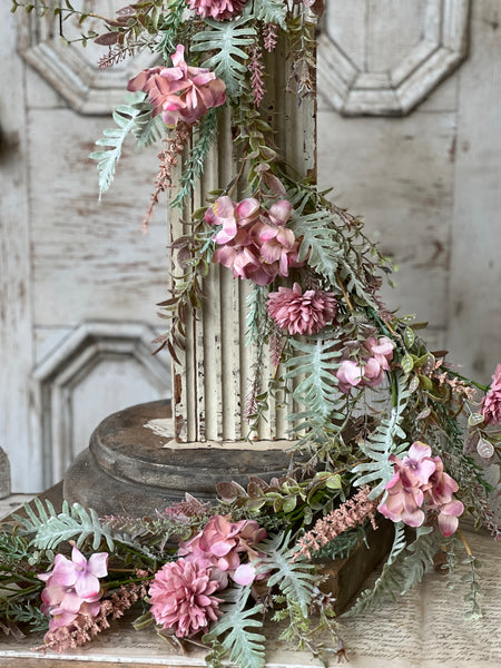 Midsummer Blooms Garland | 5' | NOT CURRENTLY IN STOCK-New For Spring 2026!