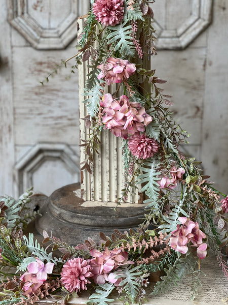 Midsummer Blooms Garland | 5' | NOT CURRENTLY IN STOCK-New For Spring 2026!