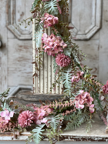 Midsummer Blooms Garland | 5' | NOT CURRENTLY IN STOCK-New For Spring 2026!