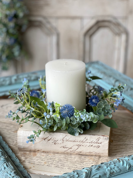 Bluet Fields Candle Ring | 10" | NOT CURRENTLY IN STOCK - ETA December