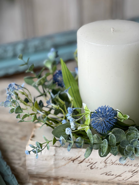 Bluet Fields Candle Ring | 10" | NOT CURRENTLY IN STOCK - ETA December