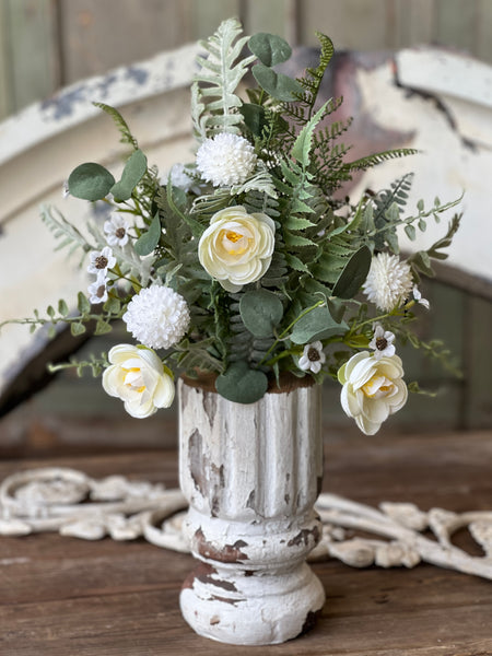 Bloomsbury Hill Bush | 18" | Cream | NOT CURRENTLY IN STOCK-New For Spring 2026!