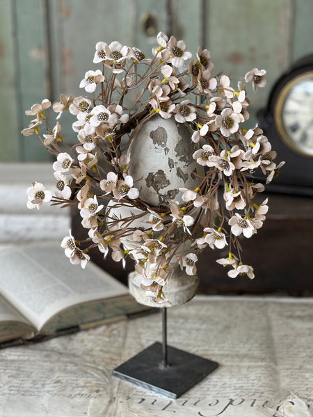 Timeless Blooms Candle Ring | 10" | Cream | NOT CURRENTLY IN STOCK - ETA December