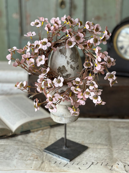 Timeless Blooms Candle Ring | 10" | Blush | NOT CURRENTLY IN STOCK - ETA December