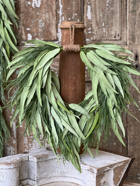 Spartina Grass Hanging Wreath | 23" | NOT CURRENTLY IN STOCK-New For Spring 2026!