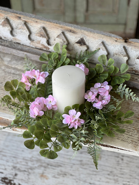 Bygone Blush Candle Ring | 16" | NOT CURRENTLY IN STOCK-New For Spring 2026!