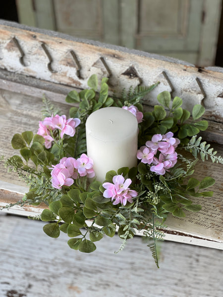 Bygone Blush Candle Ring | 16" | NOT CURRENTLY IN STOCK-New For Spring 2026!