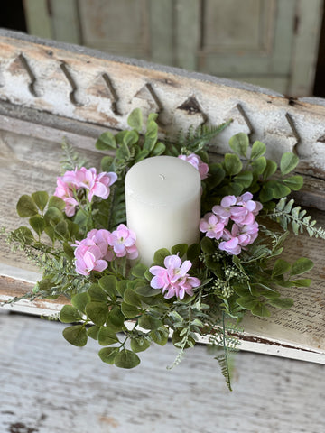 Bygone Blush Candle Ring | 16" | NOT CURRENTLY IN STOCK-New For Spring 2026!