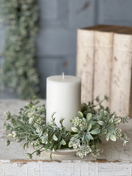 Miramar Buds Candle Ring | 9" | NOT CURRENTLY IN STOCK-New For Spring 2026!