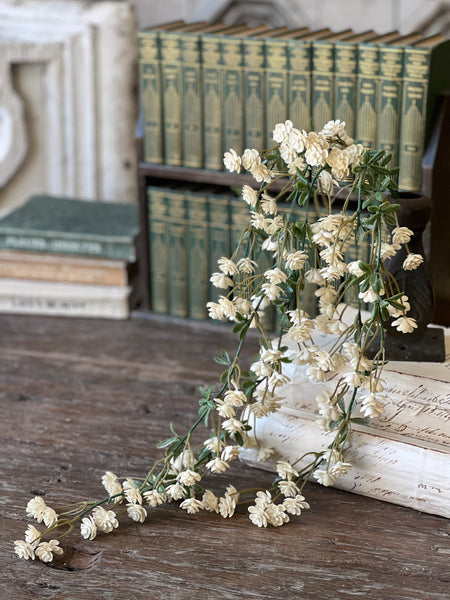 Alabaster Buds Hanging | 29" | NOT CURRENTLY IN STOCK-New For Spring 2026!