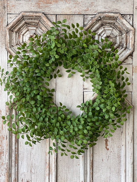 Wilder Leaf Wreath | 22" | NOT CURRENTLY IN STOCK-New For Spring 2026!