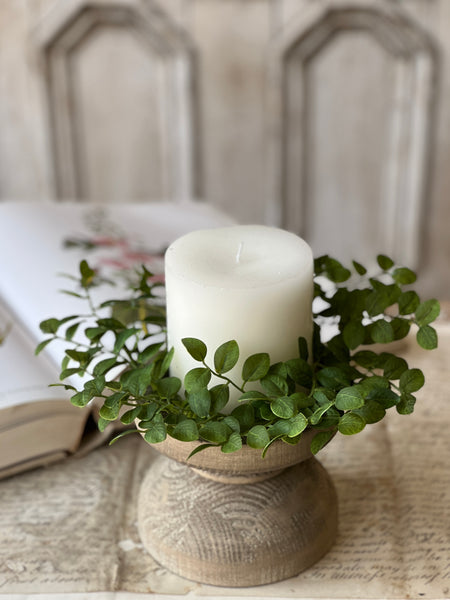 Wilder Leaf Candle Ring | 10" | NOT CURRENTLY IN STOCK-New For Spring 2026!