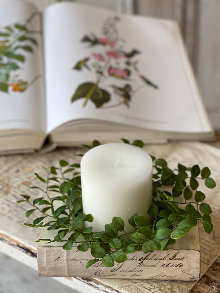 Wilder Leaf Candle Ring | 10" | NOT CURRENTLY IN STOCK-New For Spring 2026!