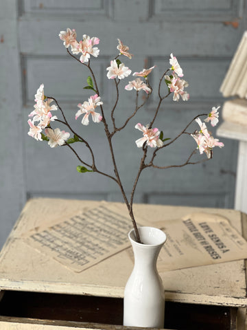 Cora Flower Spray | 27" | Blushing | NOT CURRENTLY IN STOCK-New For Spring 2026!