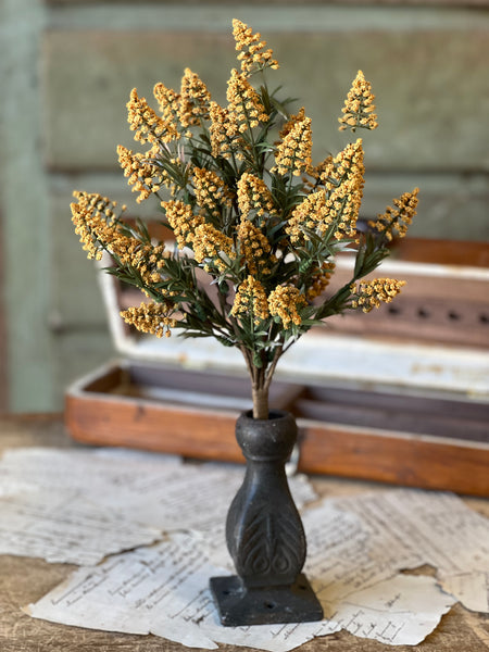 Fenwick Buds Bush | 17" | Mustard | CLEAN UP SPECIAL!  From $2.95 - Last 60pcs!