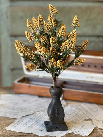 Fenwick Buds Bush | 17" | Mustard | CLEAN UP SPECIAL!  From $2.95 - Last 60pcs!