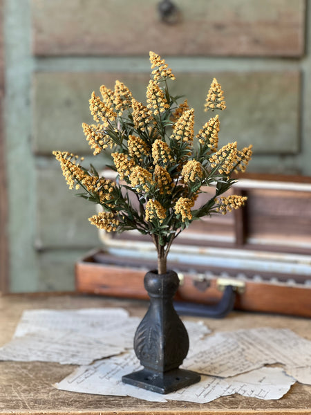 Fenwick Buds Bush | 17" | Mustard | CLEAN UP SPECIAL!  From $2.95 - Last 60pcs!