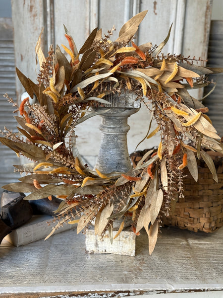 Cattail Meadows Wreath | 24" | NOT CURRENTLY IN STOCK-New For Holiday 2026!