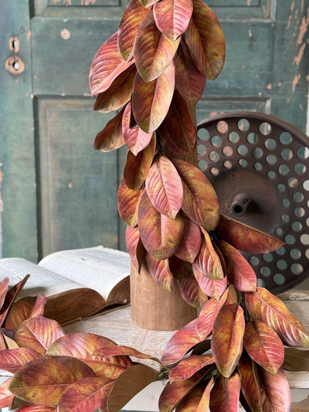 Rustling Magnolia Garland | 6' | NOT CURRENTLY IN STOCK-New For Holiday 2026!