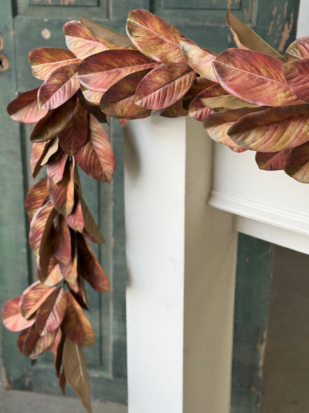 Rustling Magnolia Garland | 6' | NOT CURRENTLY IN STOCK-New For Holiday 2026!