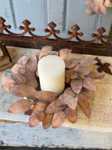 Burnished Branches Candle Ring | 6.5" (inner) | NOT CURRENTLY IN STOCK-New For Holiday 2026!