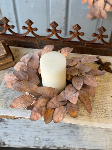 Burnished Branches Candle Ring | 6.5" (inner) | NOT CURRENTLY IN STOCK-New For Holiday 2026!