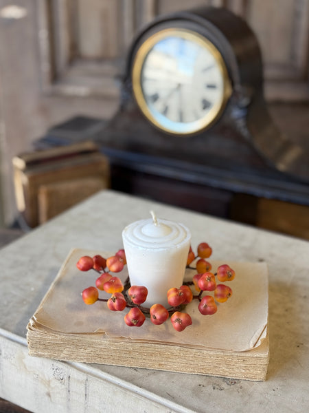 Brackish Bittersweet Candle Ring | 2" (inner) | NOT CURRENTLY IN STOCK-New For Holiday 2026!