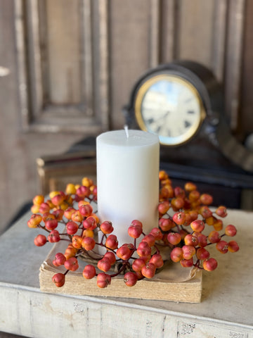 Brackish Bittersweet Candle Ring | 9" | NOT CURRENTLY IN STOCK-New For Holiday 2026!