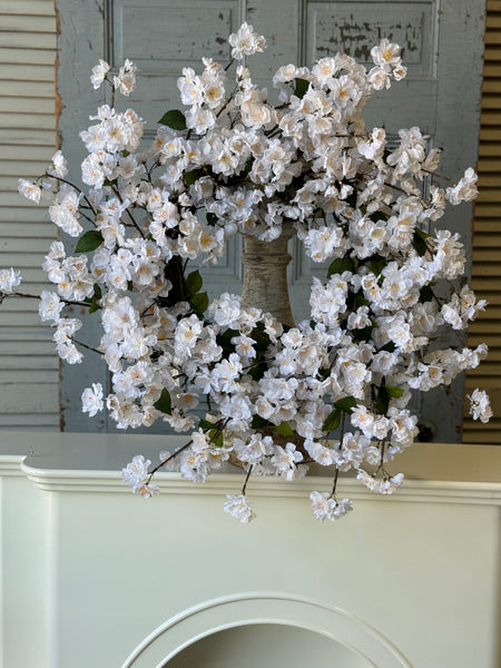 Santa Anita Blossom Wreath | 32" | NOT CURRENTLY IN STOCK-New For Spring 2027!