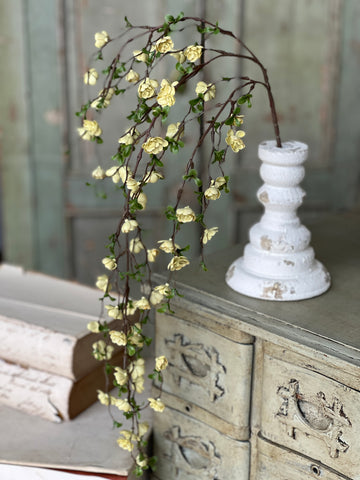 Quince Blooms Hanging | 30" | Cream | NOT CURRENTLY IN STOCK-New For Spring 2026!