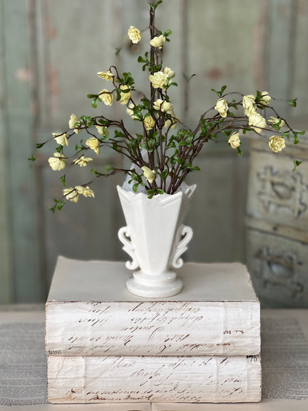 Quince Bush | 13.5" | Cream | NOT CURRENTLY IN STOCK-New For Spring 2026!