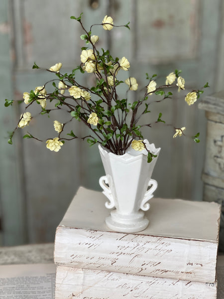 Quince Bush | 13.5" | Cream | NOT CURRENTLY IN STOCK-New For Spring 2026!