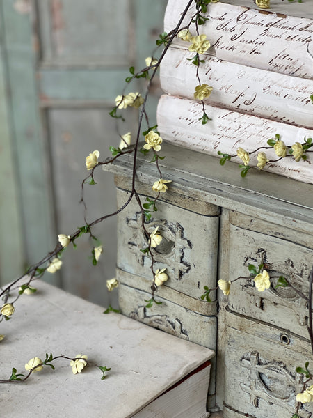 Quince Blooms Garland | 6' | Cream | NOT CURRENTLY IN STOCK-New For Spring 2026!