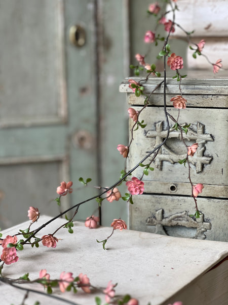 Quince Blooms Garland | 6' | NOT CURRENTLY IN STOCK - Spring 2026