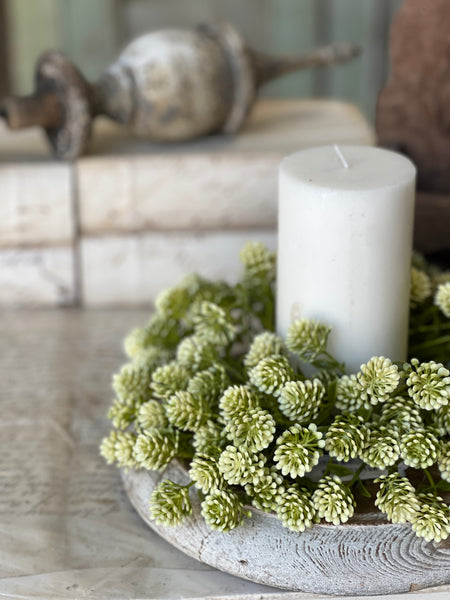 Wil-O-Wisp Candle Ring | 10" | Fresh | NOT CURRENTLY IN STOCK-New For Spring 2026!