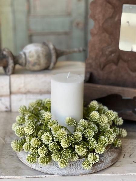 Wil-O-Wisp Candle Ring | 10" | Fresh | NOT CURRENTLY IN STOCK-New For Spring 2026!