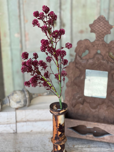 Wil-O-Wisp Spray | 25" | Sangria | NOT CURRENTLY IN STOCK-New For Spring 2026!