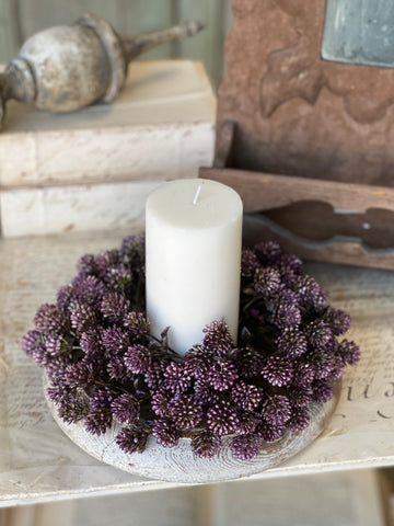 Wil-O-Wisp Candle Ring | 3" | Purple | NOT CURRENTLY IN STOCK-New For Spring 2026!